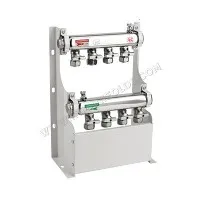 Wie hoch ist die Wärmeübertragungseffizienz eines Wasserheizverteilers?